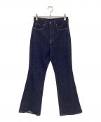 UNROVALアンルーバル）の古着「フレアデニムパンツ」｜インディゴ