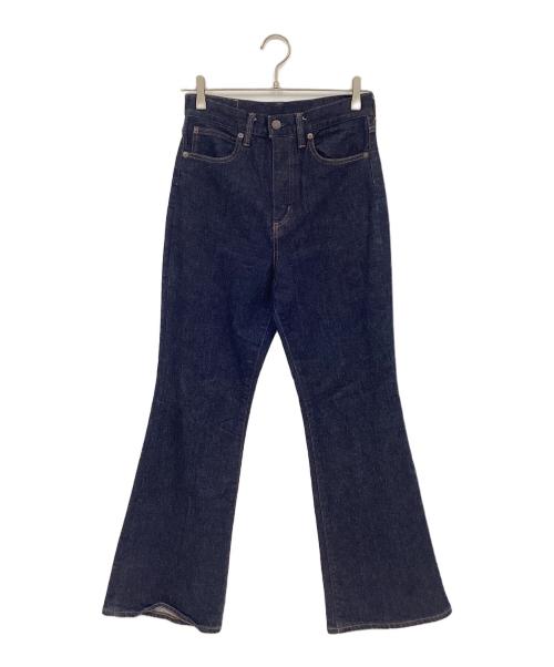 UNROVAL（アンルーバル）UNROVAL (アンルーバル) フレアデニムパンツ インディゴ サイズ:Lの古着・服飾アイテム