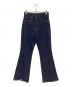 UNROVAL（アンルーバル）の古着「フレアデニムパンツ」｜インディゴ
