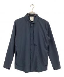 alk phenix（アルクフェニックス）の古着「dou shirts / Flex Skin Plus」｜ネイビー
