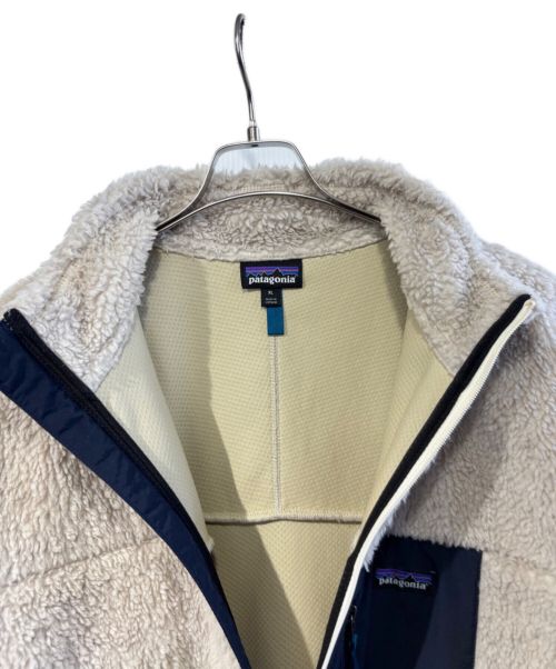 Patagonia（パタゴニア）Patagonia (パタゴニア) クラシックレトロX ボアフリースジャケット アイボリー サイズ:XLの古着・服飾アイテム