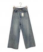JOURNAL STANDARDジャーナルスタンダード）の古着「デニムワイドパンツ」｜インディゴ