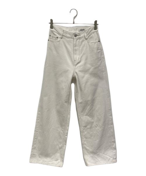 ARPEGE STORY（アルページュストーリー）ARPEGE STORY (アルページュストーリー) ワイドデニムパンツ ホワイト サイズ:2の古着・服飾アイテム