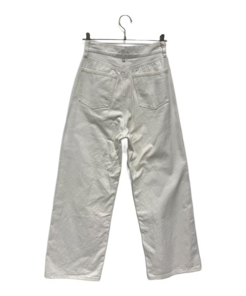 ARPEGE STORY（アルページュストーリー）ARPEGE STORY (アルページュストーリー) ワイドデニムパンツ ホワイト サイズ:2の古着・服飾アイテム