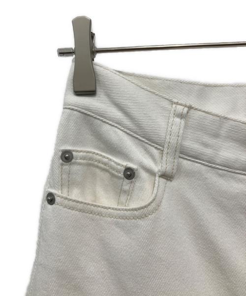 ARPEGE STORY（アルページュストーリー）ARPEGE STORY (アルページュストーリー) ワイドデニムパンツ ホワイト サイズ:2の古着・服飾アイテム