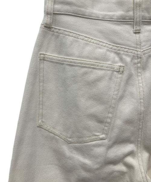 ARPEGE STORY（アルページュストーリー）ARPEGE STORY (アルページュストーリー) ワイドデニムパンツ ホワイト サイズ:2の古着・服飾アイテム