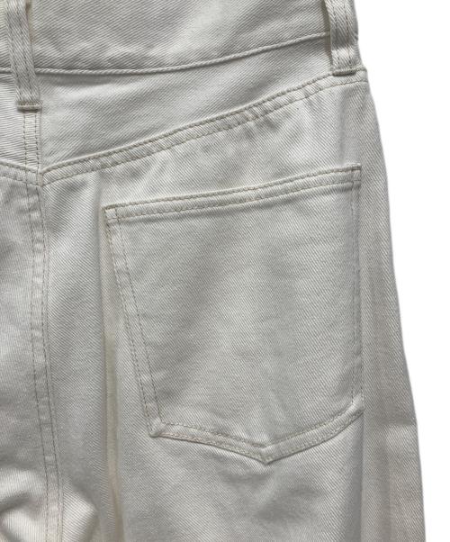 ARPEGE STORY（アルページュストーリー）ARPEGE STORY (アルページュストーリー) ワイドデニムパンツ ホワイト サイズ:2の古着・服飾アイテム