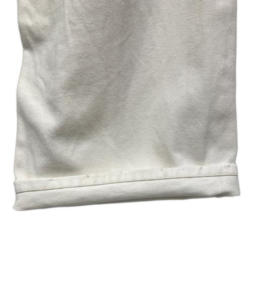 ARPEGE STORY（アルページュストーリー）ARPEGE STORY (アルページュストーリー) ワイドデニムパンツ ホワイト サイズ:2の古着・服飾アイテム