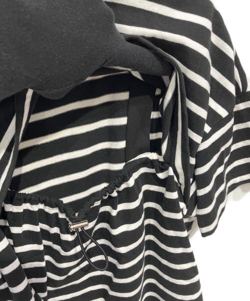 Diagram（ダイアグラム）Diagram (ダイアグラム) ビジュー刺繍ボーダーT サイズ:36の古着・服飾アイテム