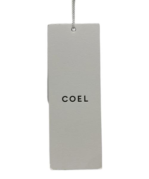 COEL（コエル）COEL (コエル) パット付ラインニット ホワイト サイズ:FREE 未使用品の古着・服飾アイテム