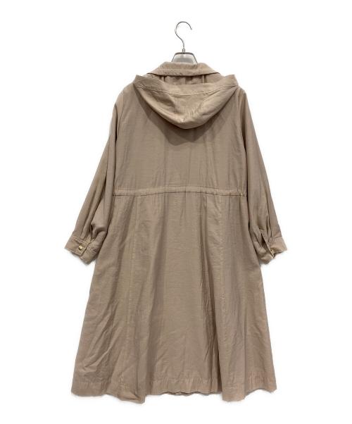 Apuweiser-riche（アプワイザーリッシェ）Apuweiser-riche (アプワイザーリッシェ) シアーロングブルゾン ベージュ サイズ:2の古着・服飾アイテム