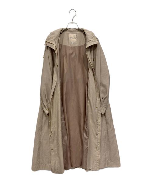 Apuweiser-riche（アプワイザーリッシェ）Apuweiser-riche (アプワイザーリッシェ) シアーロングブルゾン ベージュ サイズ:2の古着・服飾アイテム