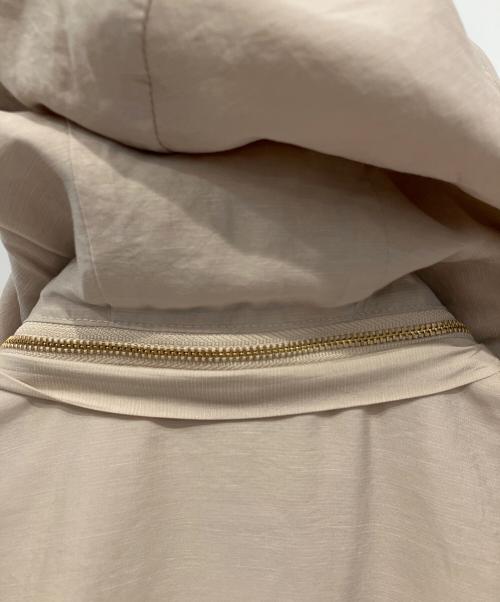 Apuweiser-riche（アプワイザーリッシェ）Apuweiser-riche (アプワイザーリッシェ) シアーロングブルゾン ベージュ サイズ:2の古着・服飾アイテム