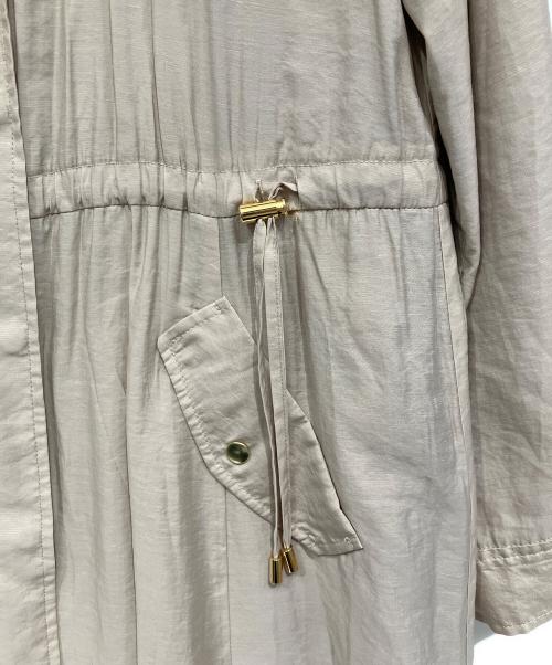 Apuweiser-riche（アプワイザーリッシェ）Apuweiser-riche (アプワイザーリッシェ) シアーロングブルゾン ベージュ サイズ:2の古着・服飾アイテム