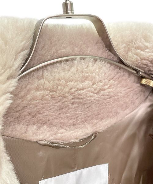 MaxMara（マックスマーラ）MaxMara (マックスマーラ) テディベア コート ベージュ サイズ:XSの古着・服飾アイテム