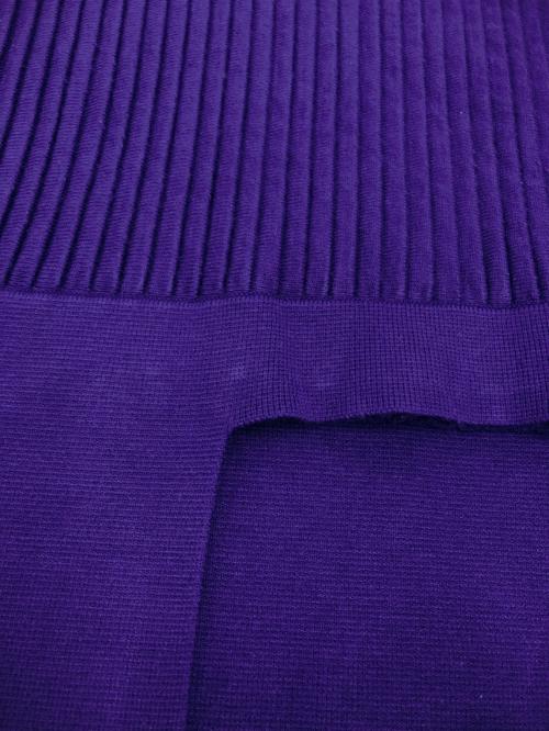 UN3D.（アンスリード）UN3D. (アンスリード) LAYERED KT VEST パープル サイズ:Fの古着・服飾アイテム