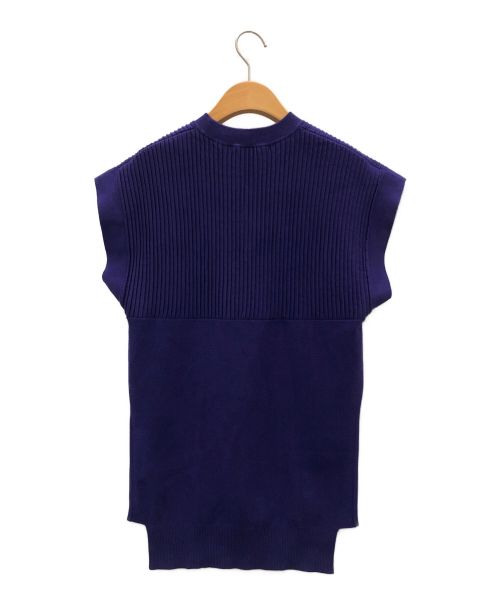 UN3D.（アンスリード）UN3D. (アンスリード) LAYERED KT VEST パープル サイズ:Fの古着・服飾アイテム