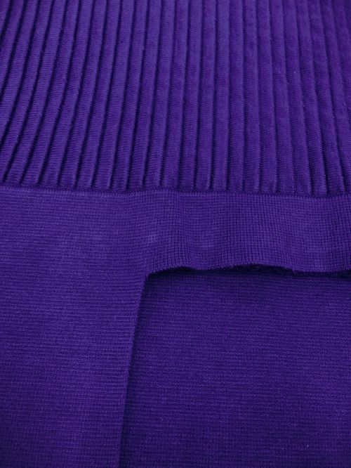 UN3D.（アンスリード）UN3D. (アンスリード) LAYERED KT VEST パープル サイズ:Fの古着・服飾アイテム