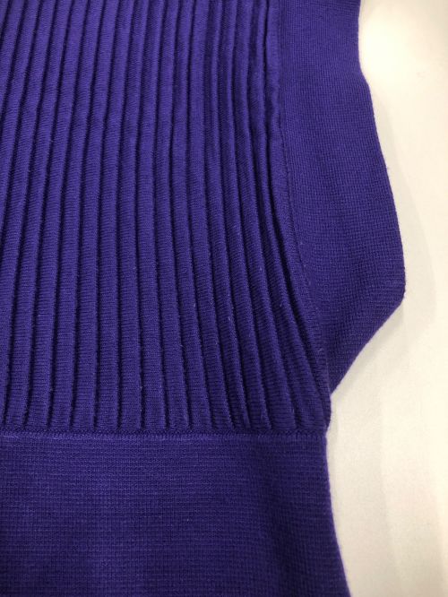 UN3D.（アンスリード）UN3D. (アンスリード) LAYERED KT VEST パープル サイズ:Fの古着・服飾アイテム