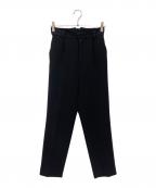 Ameriアメリ）の古着「NOTCH TAPERED PANTS」｜ブラック