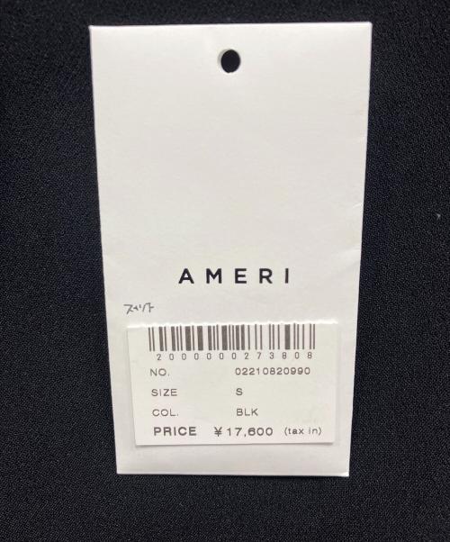Ameri（アメリ）Ameri (アメリ) NOTCH TAPERED PANTS ブラック サイズ:Sの古着・服飾アイテム