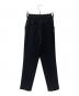 Ameri (アメリ) NOTCH TAPERED PANTS ブラック サイズ:S：3000円