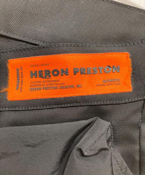 HERON PRESTON（ヘロンプレストン）HERON PRESTON (ヘロンプレストン) トラウザーパンツ ブラック サイズ:Mの古着・服飾アイテム