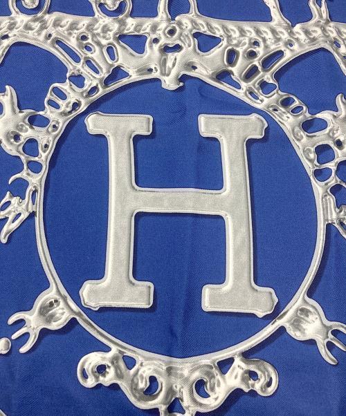 HERMES（エルメス）HERMES (エルメス) シルクスカーフ ブルーの古着・服飾アイテム