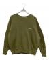 FreshServiceSport（フレッシュサービス）の古着「VIBTEX CREW NECK SWEAT」｜カーキ