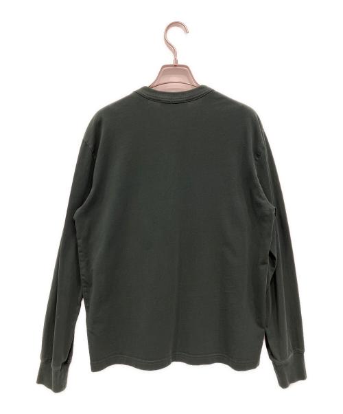 KITH（キス）KITH (キス) Sonoma New York Long Sleeves Tee II グリーン サイズ:Sの古着・服飾アイテム