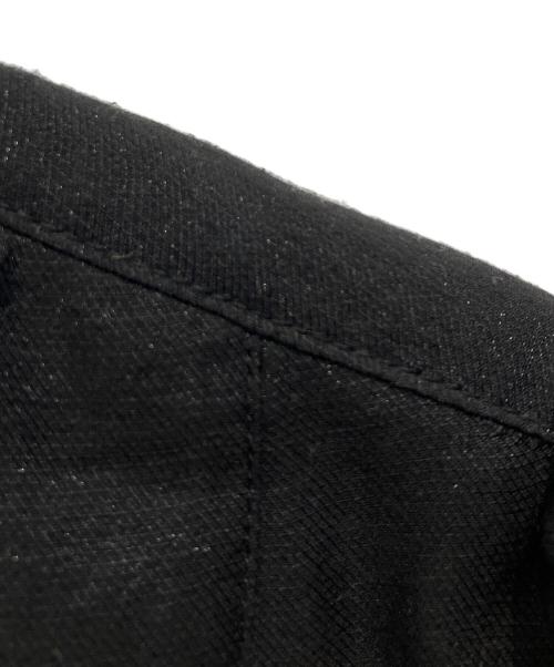 Adam et Rope（アダム エ ロペ）Adam et Rope (アダム エ ロペ) フォルムスリーブブザムブラウス ブラック サイズ:FREEの古着・服飾アイテム