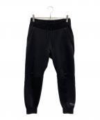 ATTACHMENTアタッチメント）の古着「CO/PE ブライトフリーストラックパンツ」｜ブラック
