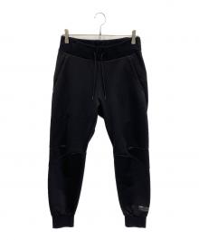 ATTACHMENT（アタッチメント）の古着「CO/PE ブライトフリーストラックパンツ」｜ブラック