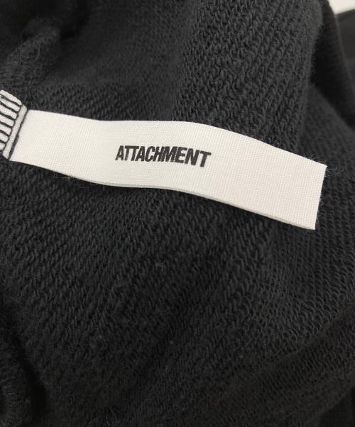 ATTACHMENT（アタッチメント）ATTACHMENT (アタッチメント) CO/PE ブライトフリーストラックパンツ ブラック サイズ:2の古着・服飾アイテム