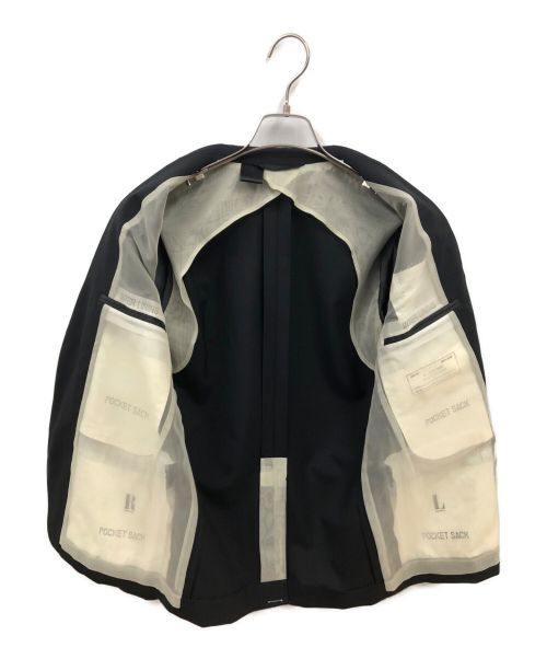 N.HOOLYWOOD（エヌ ハリウッド）N.HOOLYWOOD (エヌ ハリウッド) FALL TAILORED JACKET ブラック サイズ:SIZE36 未使用品の古着・服飾アイテム