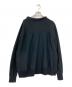 N.HOOLYWOOD (エヌ ハリウッド) LONG SLEEVE SWEAT SHIRT ブラック サイズ:36：12000円
