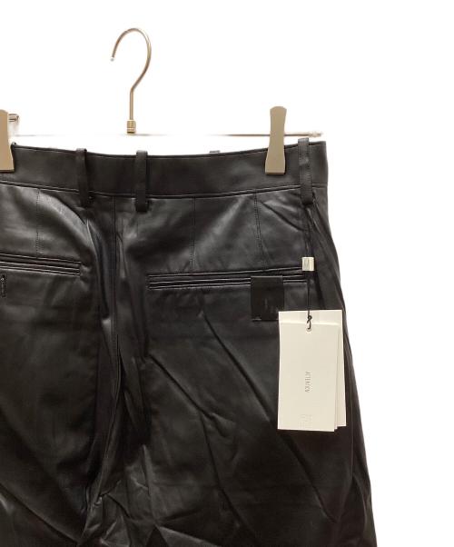 N.HOOLYWOOD（エヌ ハリウッド）N.HOOLYWOOD (エヌ ハリウッド) シンセティックレザーパンツ ブラック サイズ:36の古着・服飾アイテム