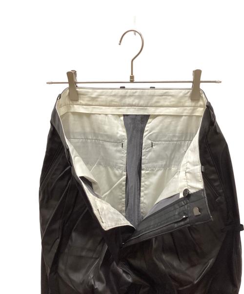 N.HOOLYWOOD（エヌ ハリウッド）N.HOOLYWOOD (エヌ ハリウッド) シンセティックレザーパンツ ブラック サイズ:36の古着・服飾アイテム