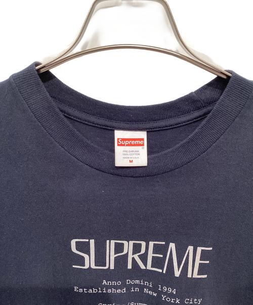 SUPREME（シュプリーム）Supreme (シュプリーム) Anno Domini Tee ネイビー サイズ:Mの古着・服飾アイテム