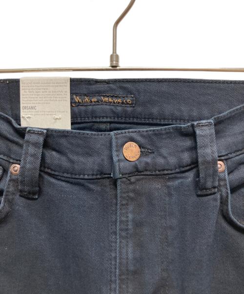 NUDIE JEANS（ヌーディー・ジーンズ）NUDIE JEANS (ヌーディー・ジーンズ) デニムパンツ ブラック サイズ:W30 未使用品の古着・服飾アイテム