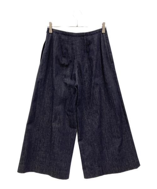 FOXEY NEWYORK（フォクシーニューヨーク）FOXEY NEWYORK (フォクシーニューヨーク) ワイドデニムパンツ サイズ:38の古着・服飾アイテム