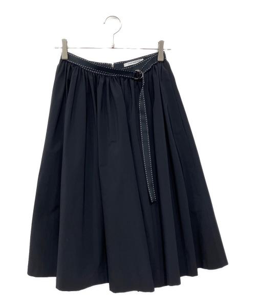 FOXEY（フォクシー）FOXEY (フォクシー) ギャザースカート ブラック サイズ:38の古着・服飾アイテム