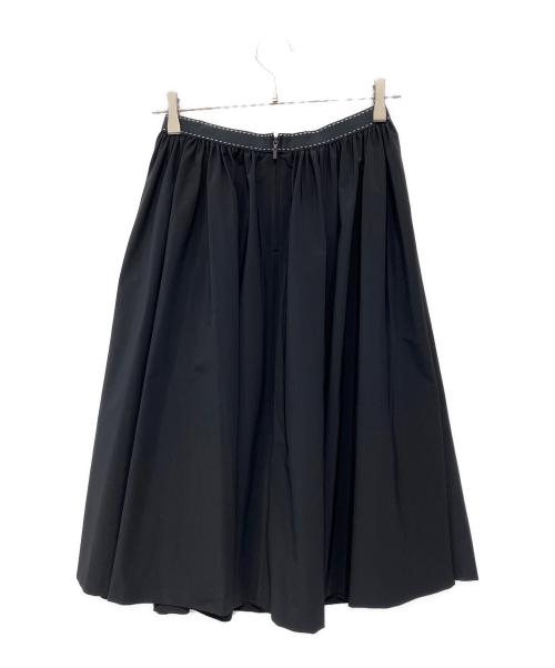 FOXEY（フォクシー）FOXEY (フォクシー) ギャザースカート ブラック サイズ:38の古着・服飾アイテム