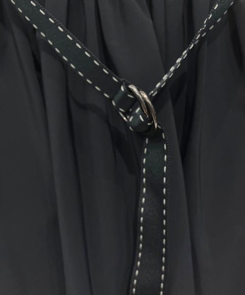 FOXEY（フォクシー）FOXEY (フォクシー) ギャザースカート ブラック サイズ:38の古着・服飾アイテム