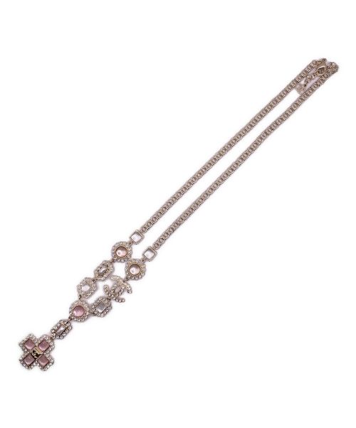 CHANEL（シャネル）CHANEL (シャネル) Cross motif coco mark necklaceの古着・服飾アイテム