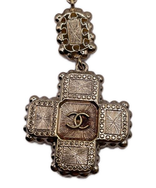 CHANEL（シャネル）CHANEL (シャネル) Cross motif coco mark necklaceの古着・服飾アイテム