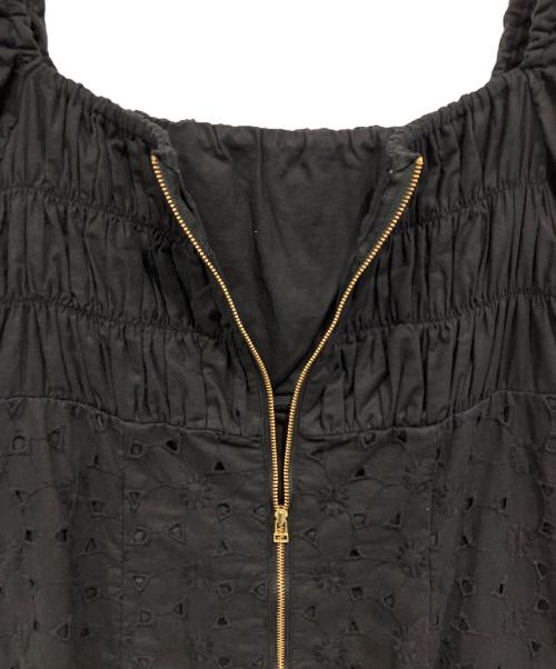 HER LIP TO（ハーリップトゥ）HER LIP TO (ハーリップトゥ) 2Way Eyelet Lace Summer Dress ブラック サイズ:Mの古着・服飾アイテム