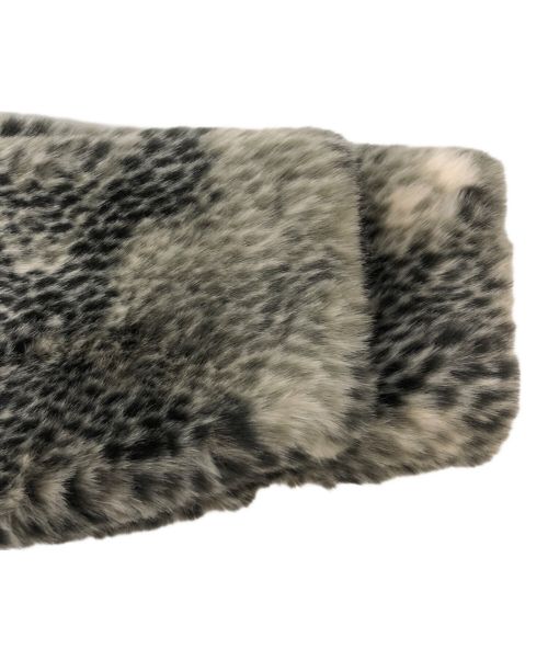 Jakke（ジャッキー）Jakke (ジャッキー) エコファーショートコート グレー サイズ:Mの古着・服飾アイテム