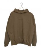 Maison Margielaメゾンマルジェラ）の古着「反転ロゴフーディ」｜ブラウン