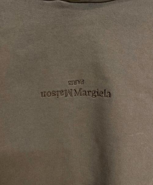 Maison Margiela（メゾンマルジェラ）Maison Margiela (メゾンマルジェラ) 反転ロゴフーディ ブラウン サイズ:Mの古着・服飾アイテム